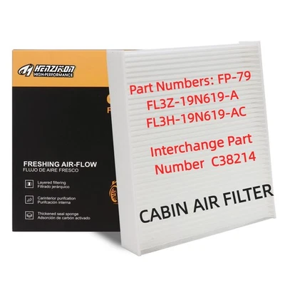 Filtro de ar fresco AC para 2015-2024 Ford F150 2017-2023 F250 F350 F450 F550 E450 - Imagem 1 de 4