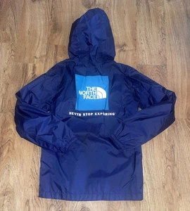 Chaqueta de Lluvia The North Face Niño Zipline Azul Marino Talla Grande ¡BONITA! - Imagen 1 de 6
