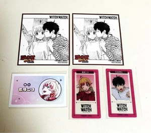 Witch Watch Business Card Clear Slim Wakatsuki Nico Otogi Morihito Mini Color Pa - Picture 1 of 1