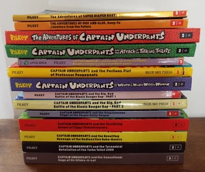 Lot 12 The Adventures of Captain Underpants Series Books by Dav Pilkey - Bild 1 von 8