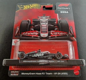 Hot Wheels Formula 1 MoneyGram Haas F1 Team VF24 #20 Premium Diecast Race Car - Picture 1 of 3