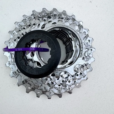 Vintage SRAM Cassette Bicycle 8 Speed 12-26T Road Bike Silver Lightweight A74 - Image 1 of 4