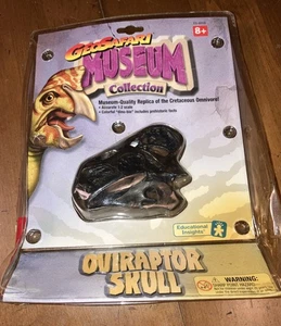 Colección Museo Geo Safari Sellada De Colección Réplica Dinosaurio Oviraptor Calavera - Imagen 1 de 6