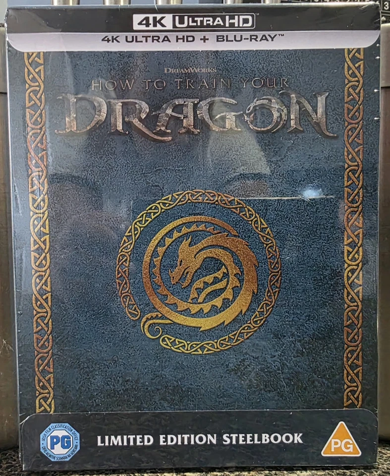How To Train Your Dragon STEELBOOK - (4K Blu Ray + Blu Ray) - Zavvi Exclusive - Image 1 of 4