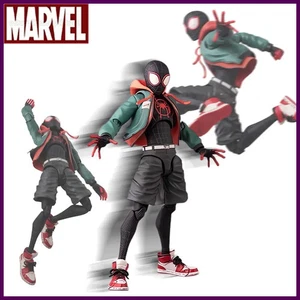 Sv Action Spiderman Miles Morales Action Figure Collezione Sentinel Marvel - Foto 1 di 24