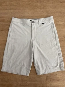 Travis Mathew Kids Hybrid Shorts Athletic Golf Casual Beige Size 12 - Picture 1 of 3