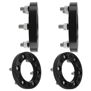 25mm 1" Hub Centric Wheel Spacers for Chevrolet Express 6x139.7mm M14x1.5 - Picture 1 of 12