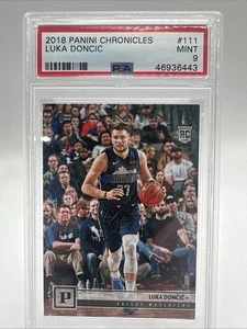 Luka Doncic 2018-19 Panini Chronicles #111 Panini Rookie PSA 9 - Bild 1 von 2