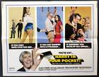 James Coburn & Trish Van Devere Harry in Your Pocket original movie poster 1204