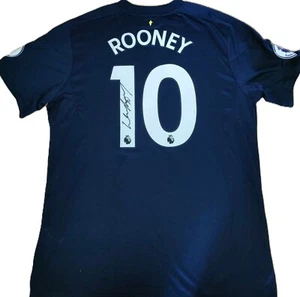 Handsigniertes Wayne Rooney Trikot Nummer 10 Everton 2017/18 - Bild 1 von 4