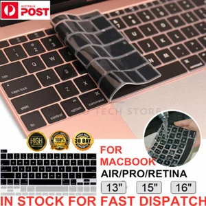 For Apple Macbook Pro Air 13" 15" 16" Keyboard Retina Cover Skin Protector Film - Picture 1 of 26