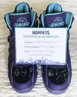 Patrick Ewing 🏀 ULTRA RARE! TWO autographed sneakers! COA Charlotte Hornets