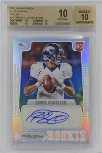 2012 Panini Prizm Autographs Prizms #207 Brock Osweiler/99 Rookie 🔥Beckett 10🔥 - Picture 1 of 6