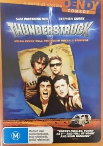 A4 BRAND NEW SEALED AC/DC Thunderstruck (DVD, 2010) ACDC Comedy - Picture 1 of 1