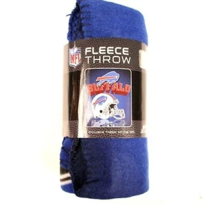 Buffalo Bills Soft Fleece Blanket Throw Gridiron Logo NFL Licensed New - Picture 1 of 2