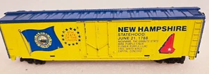 Tyco NEW HAMPSHIRE HO Scale 363E State of the Union Commemorative Box Car - Picture 1 of 6