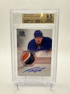 2016-17 UD THE CUP RYAN PULOCK ROOKIE PATCH AUTO /249 BGS 9.5 4 COLOR PATCH