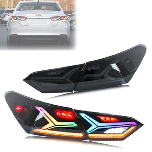 Conjunto de luces traseras LED para Toyota Camry 2018-2023 8ª generación RGB - Imagen 1 de 5