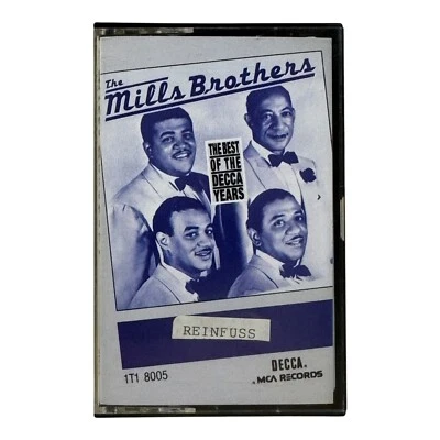 The Mills Brothers: The Best Of Decca Years (Cassette, 1989 MCA) Vocal Quartet Foto 1 de 4
