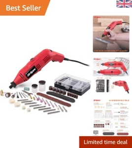 Powerful 130W Rotary Tool Kit with 121 Accessories for DIY Crafts & Repairs - Picture 1 of 9