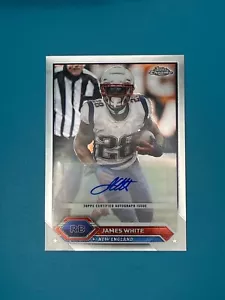 2024 Topps Composite #TCA-JWH James White AUTOGRAPH - NFL Trading Card - Picture 1 of 2