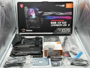 MSI MPG X570S CARBON EK X AM4 AMD X570 SATA 6Gb/s USB 3.0 ATX AMD Motherboard - Picture 1 of 10