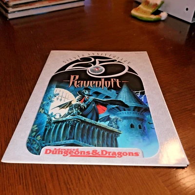 TSR Advanced D&D - RAVENLOFT RPG - 25th Silver Anniversary Adventure (MINT) - Image 1 of 3