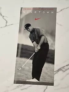Tiger Woods 1996 Nike Town Rookie flyer ⛳️🐐 - Picture 1 of 2