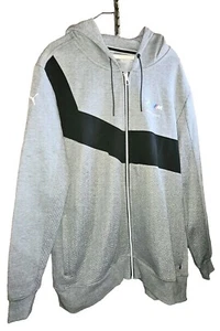 Puma BMW MMS Motorsport Hdd Sweat Jacket Medium Gray Heather Men's Size 2XL NWT - Picture 1 of 12