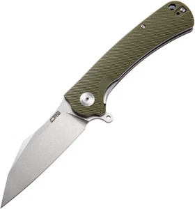 CJRB Talla Linerlock Green G-10 Folding D2 Steel Pocket Knife 1901GNC - Picture 1 of 1