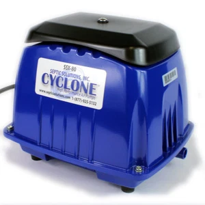 CYCLONE SSX-80 SEPTIC AIR PUMP SEPTIC AERATOR, DBMX80 REPLACEMENT, BRAND NEW - Picture 1 of 2