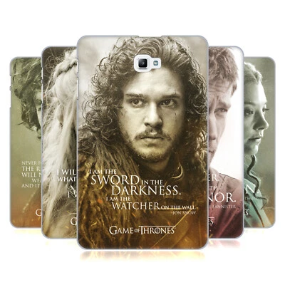 OFFICIAL HBO GAME OF THRONES CHARACTER PORTRAITS BACK CASE FOR SAMSUNG TABLETS 1 - Image 1 of 4