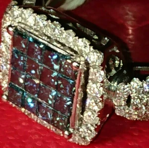 86!!! DIAMANTEN 1,61 Karat! GOLD 14К! SUPER GESCHENK! Status Ring!! NEU!!  - Bild 1 von 12