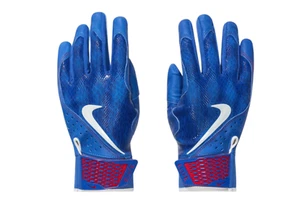 Nike X Kobe Alpha Elite Batting Gloves Blue - Picture 1 of 4