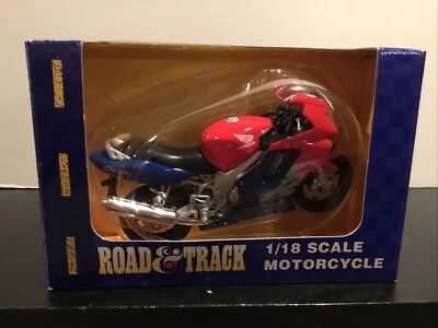 Road and Track Maisto 1:18 Scale Honda CBR 600 F Motorcycle NIB - Image 1 of 2