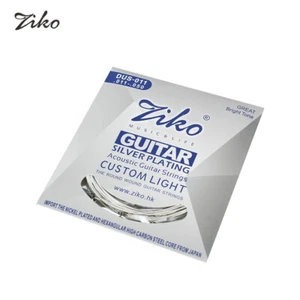 ZIKO DUS-011 Corde per chitarra acustica folk 6 pezzi corde extra leggere - Foto 1 di 4