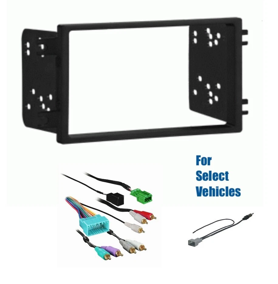 Kit de cable de tablero de radio estéreo de auto doble Din para algunos Honda Element 2003-2011 con amplificador Foto 1 de 1