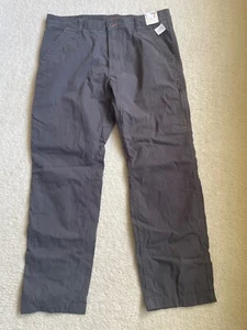 Outdoor Life Pants Mens 34x30 Gray Cargo Hiking Camping - Picture 1 of 3