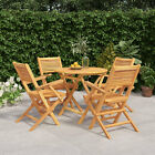 Tidyard 5 Piece Garden Dining Set  Setting Table And Chairs, Patio G5e0
