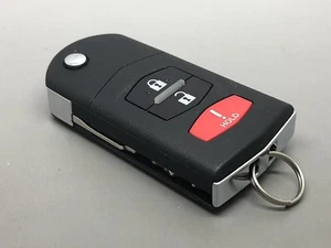 Mazda Key Fob Remote Transmitter Mazda Master Key Driver 3 Buttons Plus Panic - Picture 1 of 12