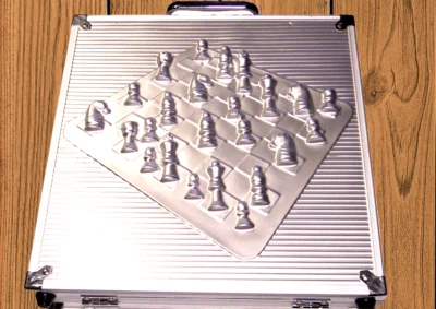 10-in-1 Family Wooden Board Games Metal Case Chess chinese Checkers travel set - Image 1 of 4