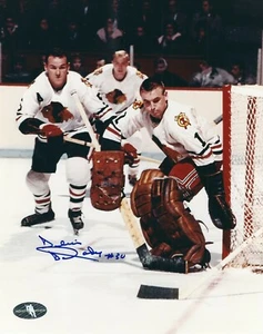 Foto autografata firmata 8x10 DENIS DEJORDY Chicago Blackhawks - Certificato di autenticità - Foto 1 di 1