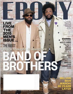 EBONY Magazine October 2015 Black Thought Questlove (The Roots) The Men's Issue - Picture 1 of 3