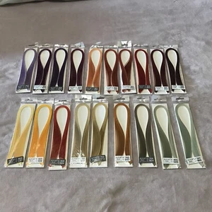 JUYA Single Color Paper Quilling Strips Set Of 19 Colors Free Shipping! - Picture 1 of 6