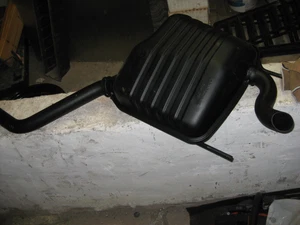 Original Mercedes Endschalldämpfer Schalldämpfer C-Klasse W202 C200 Diesel C-180 - Bild 1 von 4