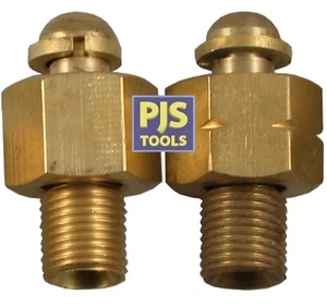 Adattatore tubo dritto BSP ottone converte tubo 1/4 femmina per montare torcia maschio 3/8 - Foto 1 di 1