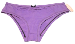 STEVE Damas Bikini CHEEKY Panty-Talla M-NUEVO CON ETIQUETAS-1 PR-púrpura-algodón/spandex - Imagen 1 de 5