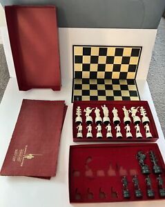 1963 ANCIENT ROME 264 BC-14 AD CHESS SET by CLASSIC GAMES Roman EDITION 1 -PARTS