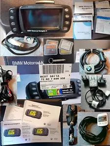 BMW Motorrad Navigator II motocicleta GPS navegación por satélite PROBADO + CD y extras Mapource - Imagen 1 de 19
