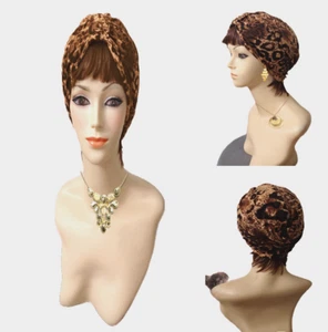 Pretty  Chemo Turban  Hat Hair Loss " Animal Print "Multicolor - Picture 1 of 11